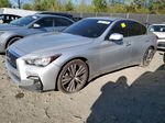 2019 Infiniti Q50 Luxe Silver vin: JN1EV7AR8KM558450