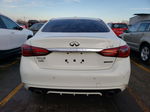 2019 Infiniti Q50 Luxe White vin: JN1EV7AR8KM591058