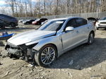 2019 Infiniti Q50 Luxe Silver vin: JN1EV7AR8KM594008