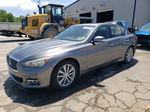 2016 Infiniti Q50 Premium Gray vin: JN1EV7AR9GM342758