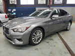 2018 Infiniti Q50 Luxe Gray vin: JN1EV7AR9JM440258