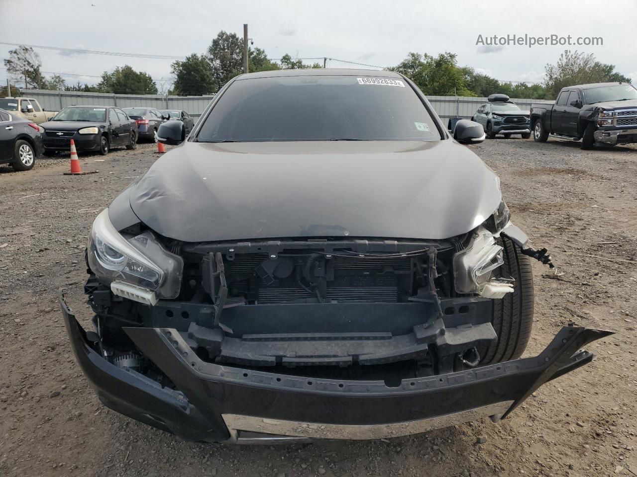 2018 Infiniti Q50 Luxe Black vin: JN1EV7AR9JM443418