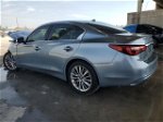 2018 Infiniti Q50 Luxe Синий vin: JN1EV7AR9JM443645