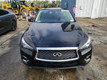 2018 Infiniti Q50 Luxe Черный vin: JN1EV7AR9JM445136