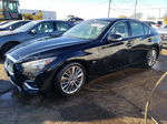 2018 Infiniti Q50 Luxe Черный vin: JN1EV7AR9JM612224