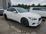 2018 Infiniti Q50 Luxe Белый vin: JN1EV7AR9JM612238