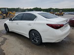 2018 Infiniti Q50 Luxe Белый vin: JN1EV7AR9JM612238