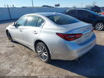 2019 Infiniti Q50 3.0t Luxe Silver vin: JN1EV7AR9KM557954