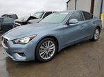 2019 Infiniti Q50 Luxe Blue vin: JN1EV7AR9KM590775