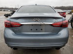 2019 Infiniti Q50 Luxe Синий vin: JN1EV7AR9KM590775