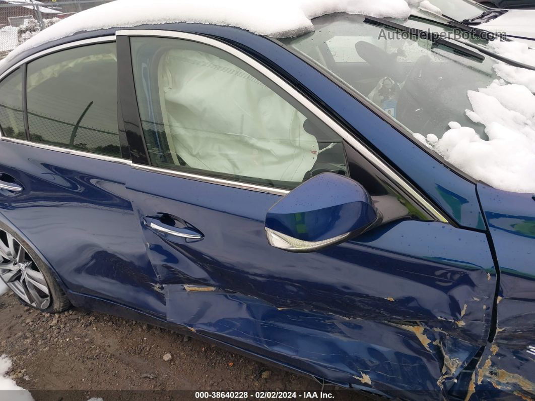 2019 Infiniti Q50 3.0t Signature Edition Blue vin: JN1EV7AR9KM591926