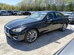 2019 Infiniti Q50 Luxe Черный vin: JN1EV7AR9KM592171