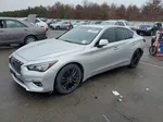 2019 Infiniti Q50 Luxe Gray vin: JN1EV7AR9KM593871