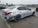 2019 Infiniti Q50 Luxe Gray vin: JN1EV7AR9KM593871