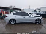 2016 Infiniti Q50 3.0t Premium Серебряный vin: JN1EV7ARXGM341179