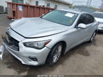 2018 Infiniti Q50 3.0t Luxe Silver vin: JN1EV7ARXJM430810