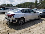 2018 Infiniti Q50 Luxe Silver vin: JN1EV7ARXJM435554