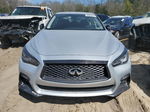 2018 Infiniti Q50 Luxe Серебряный vin: JN1EV7ARXJM435554