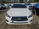 2018 Infiniti Q50 Luxe Белый vin: JN1EV7ARXJM441368