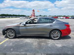 2018 Infiniti Q50 3.0t Luxe Gray vin: JN1EV7ARXJM445288