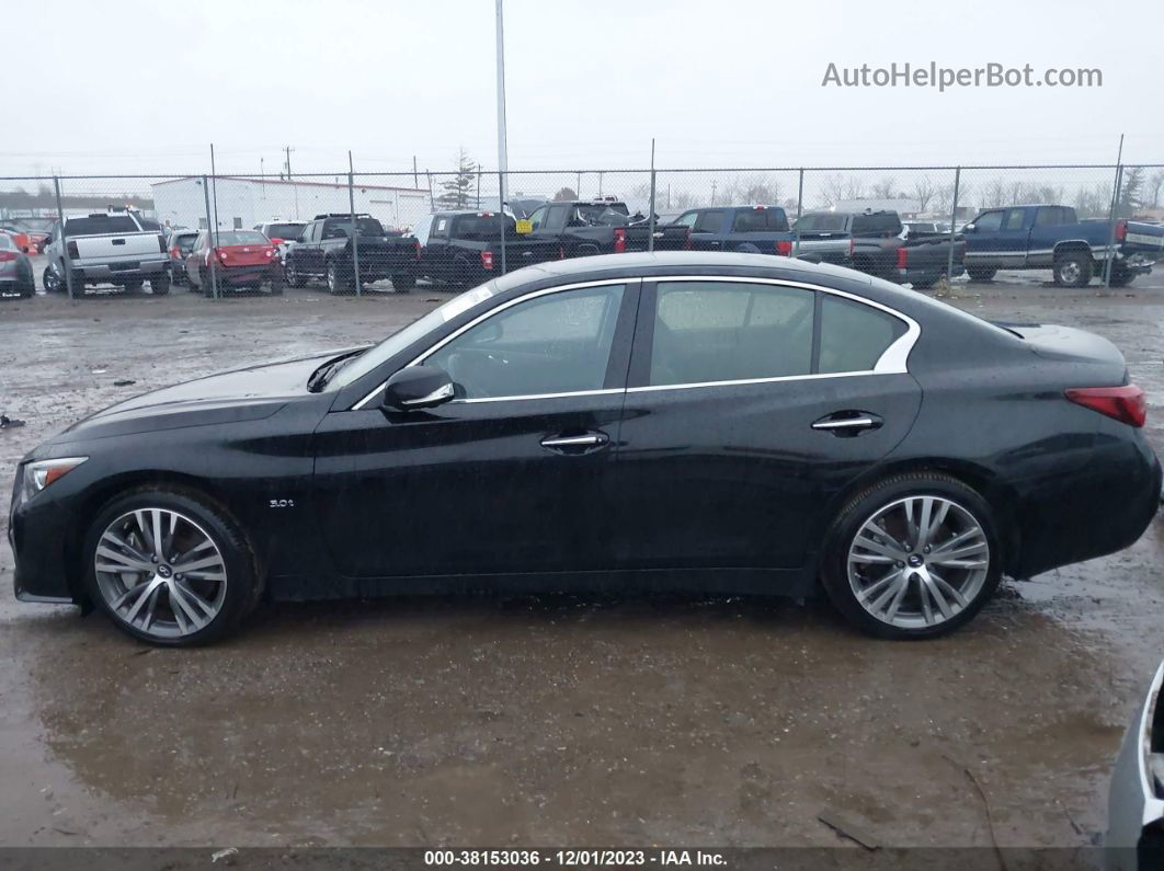 2019 Infiniti Q50 3.0t Sport Black vin: JN1EV7ARXKM551595