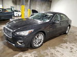 2019 Infiniti Q50 Luxe Черный vin: JN1EV7ARXKM556554