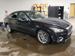 2019 Infiniti Q50 Luxe Черный vin: JN1EV7ARXKM556554