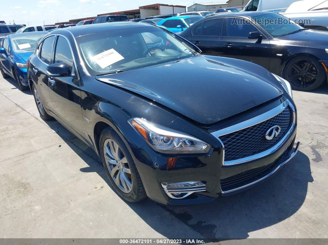 2016 Infiniti Q70h   Черный vin: JN1EY1AP4GM470022