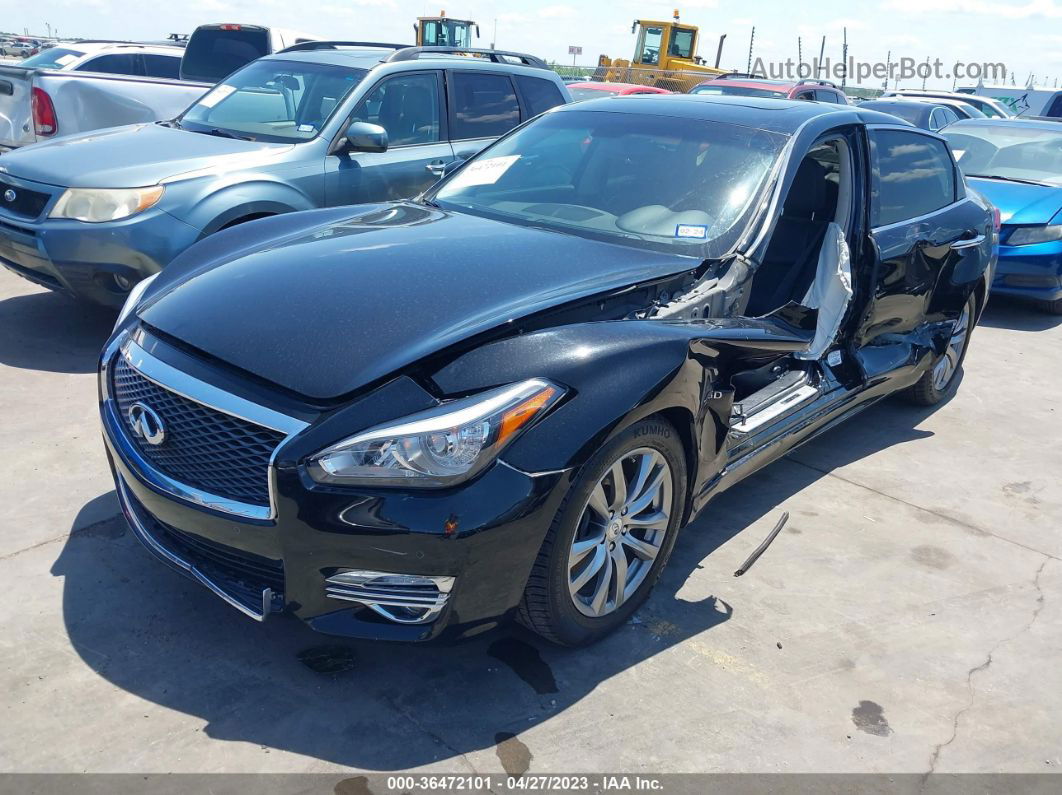 2016 Infiniti Q70h   Черный vin: JN1EY1AP4GM470022