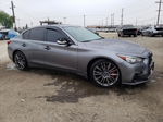 2018 Infiniti Q50 Red Sport 400 Gray vin: JN1FV7AP1JM461155