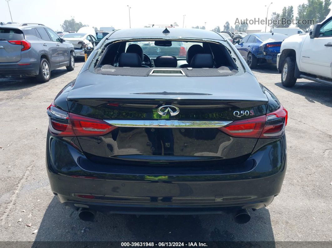 2018 Infiniti Q50 3.0t Red Sport 400 Black vin: JN1FV7AP2JM461293