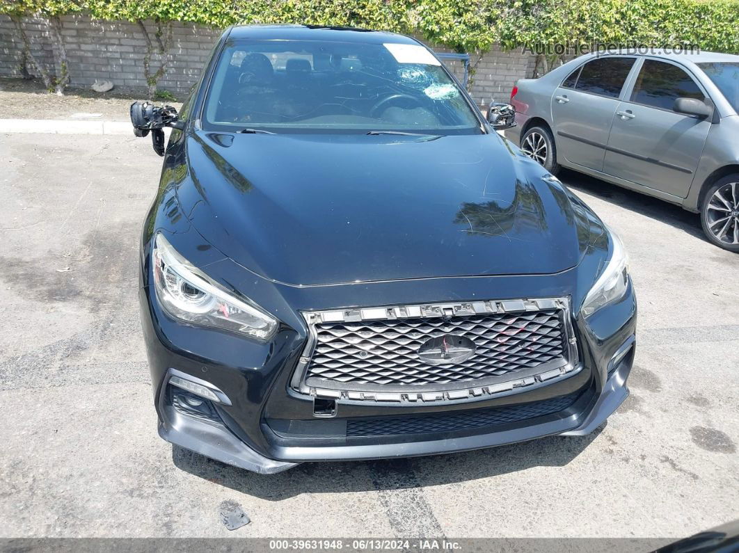 2018 Infiniti Q50 3.0t Red Sport 400 Black vin: JN1FV7AP2JM461293