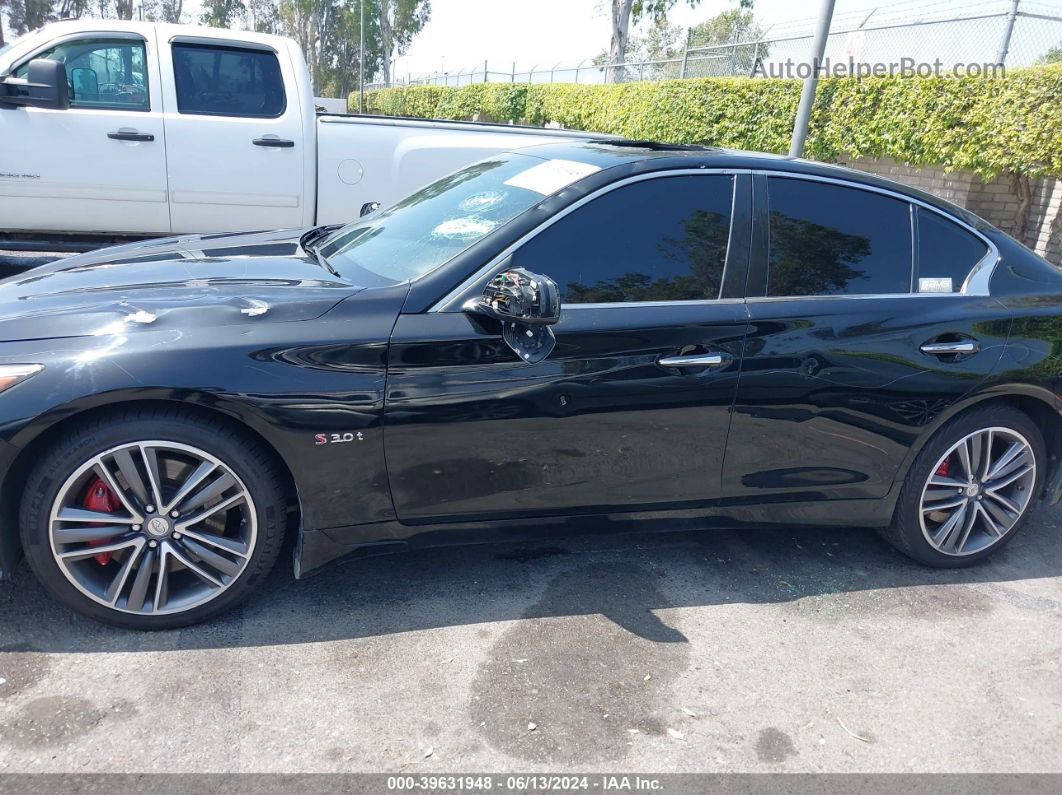 2018 Infiniti Q50 3.0t Red Sport 400 Black vin: JN1FV7AP2JM461293