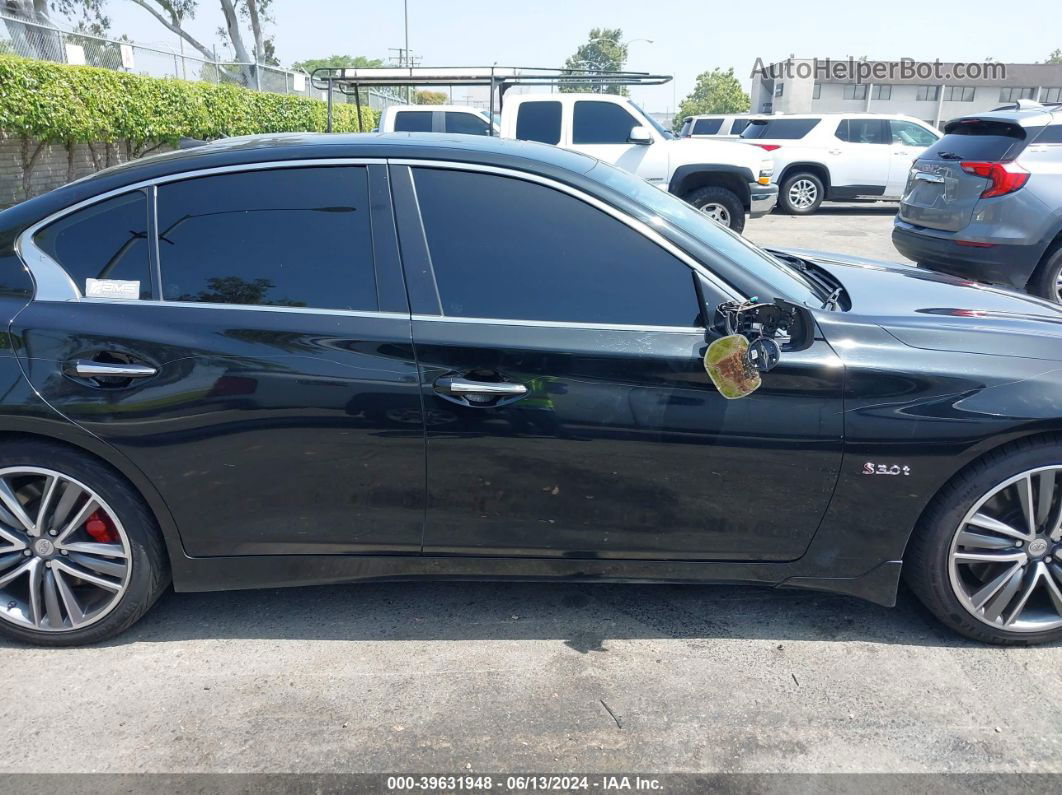 2018 Infiniti Q50 3.0t Red Sport 400 Black vin: JN1FV7AP2JM461293