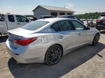 2016 Infiniti Q50 Red Sport 400 Silver vin: JN1FV7AP3GM421524