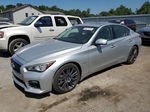 2016 Infiniti Q50 Red Sport 400 Silver vin: JN1FV7AP3GM421524