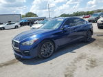 2016 Infiniti Q50 Red Sport 400 Blue vin: JN1FV7AP5GM421041