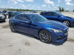 2016 Infiniti Q50 Red Sport 400 Blue vin: JN1FV7AP5GM421041