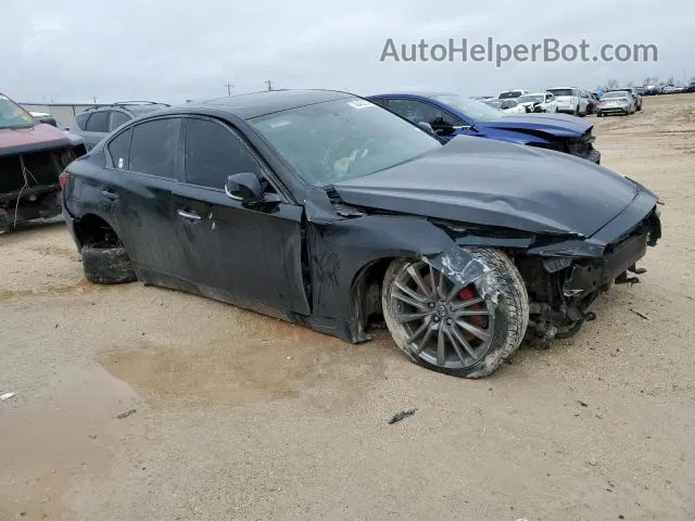 2018 Infiniti Q50 Red Sport 400 Black vin: JN1FV7AP5JM461207