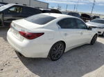 2019 Infiniti Q50 Red Sport 400 White vin: JN1FV7AP5KM760438