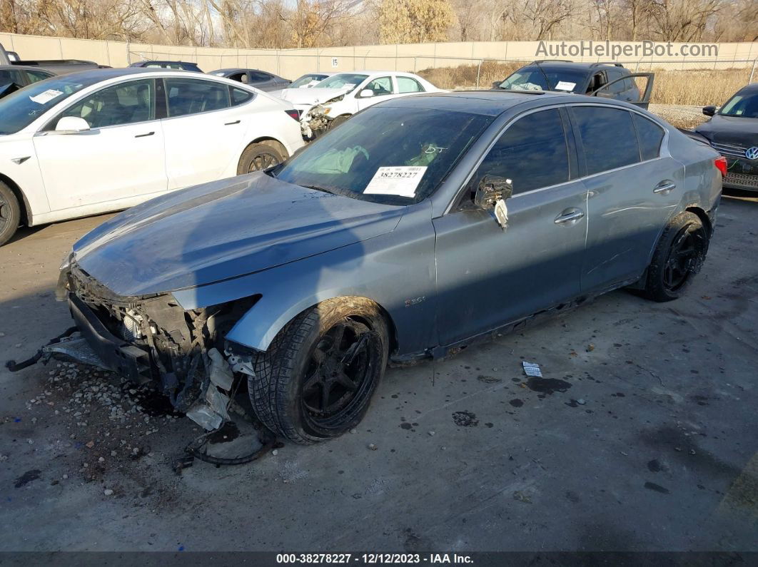 2016 Infiniti Q50 3.0t Red Sport 400 Серый vin: JN1FV7AP6GM420836