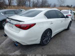 2018 Infiniti Q50 3.0t Red Sport 400 White vin: JN1FV7AP6JM460602