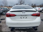 2018 Infiniti Q50 3.0t Red Sport 400 White vin: JN1FV7AP6JM460602