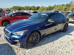 2018 Infiniti Q50 Red Sport 400 Blue vin: JN1FV7AP6JM460664