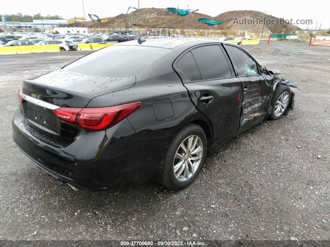 2019 Infiniti Q50 3.0t Red Sport 400 Black vin: JN1FV7AP6KM760691