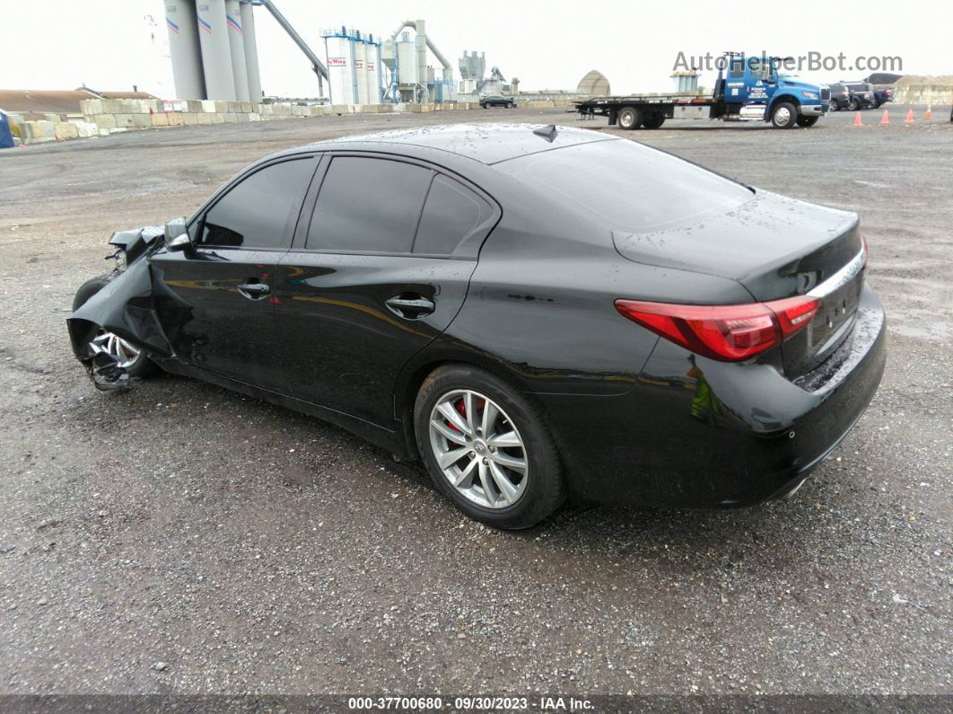 2019 Infiniti Q50 3.0t Red Sport 400 Black vin: JN1FV7AP6KM760691