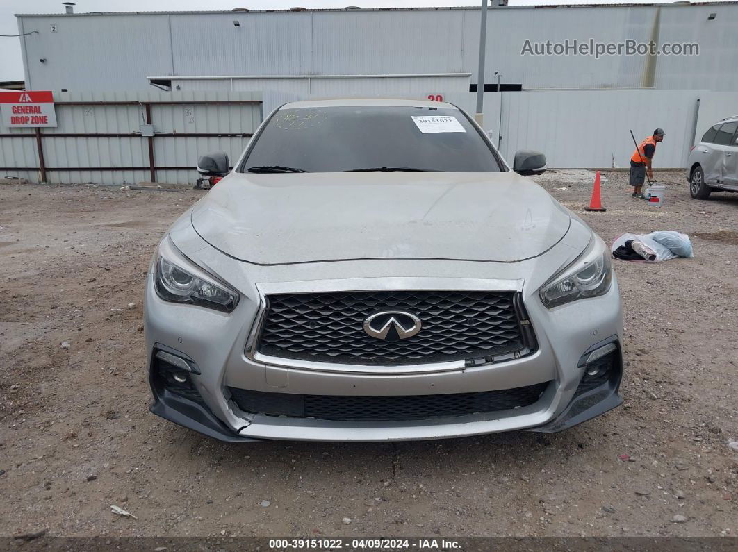 2019 Infiniti Q50 3.0t Red Sport 400 Gray vin: JN1FV7AP6KM761064