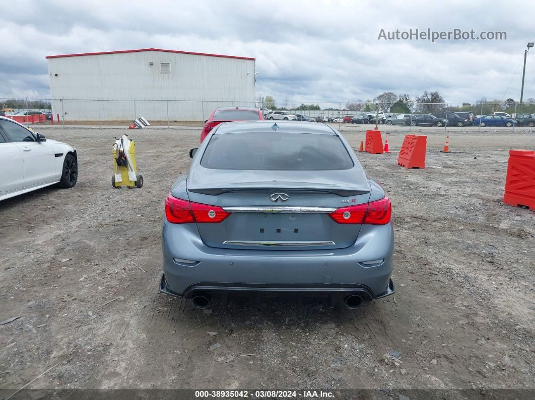 2016 Infiniti Q50 3.0t Red Sport 400 Blue vin: JN1FV7AP7GM420473