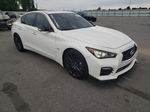 2016 Infiniti Q50 Red Sport 400 White vin: JN1FV7AP9GM420166