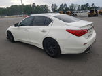 2016 Infiniti Q50 Red Sport 400 White vin: JN1FV7AP9GM420166